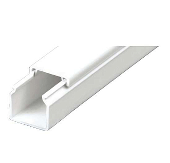 Кабель-канал 25х25 L2000 с двойн. замком пластик Урал Пак КК-19025025-060