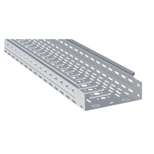 Лоток листовой перфорир. 400х80 L3000 сталь 1.0мм HDZ EKF L8040001-HDZ