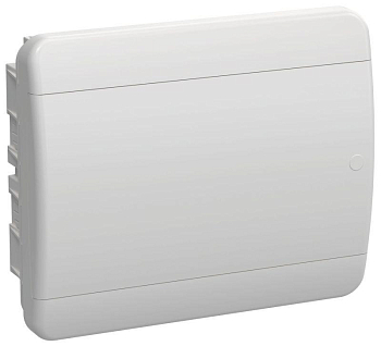 Корпус ЩРВ-П-12 TEKFOR IP41 бел. дверь пластик. IEK TF5-KP13-V-12-41-K01-K01