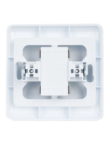 Переключатель проходной 1-кл. 1п СП Вега 10А IP20 ВСп10-1-0-ВБ бел. GENERICA EVV12-K01-10-DM