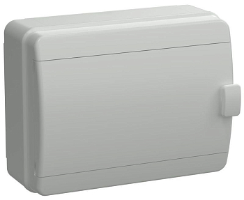 Корпус КМПн-18 TEKFOR IP65 сер. непрозр. дверь пластик. IEK TF5-KP73-N-18-65-K03-K03