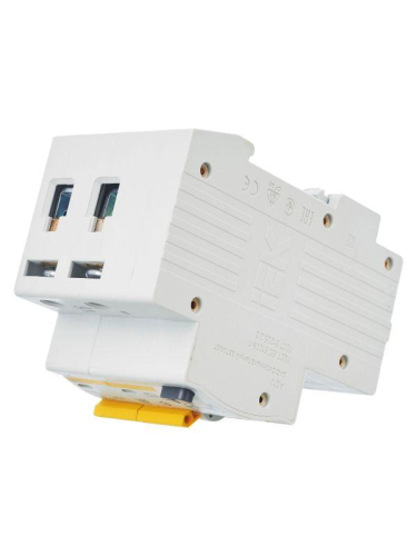 Выключатель автоматический дифференциального тока 2п C 50А 30мА тип AC 4.5кА АД-12 KARAT IEK MAD10-2-050-C-030