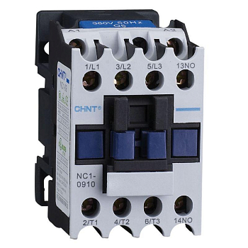 Контактор NC1-0910 9А 230В/АС3 1НО 50/60Гц (R) CHINT 221032