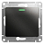 Переключатель проходной 1-кл. СП Glossa 10А IP20 (сх. 6а) 10AX с подсветкой механизм антрацит SE GSL000763