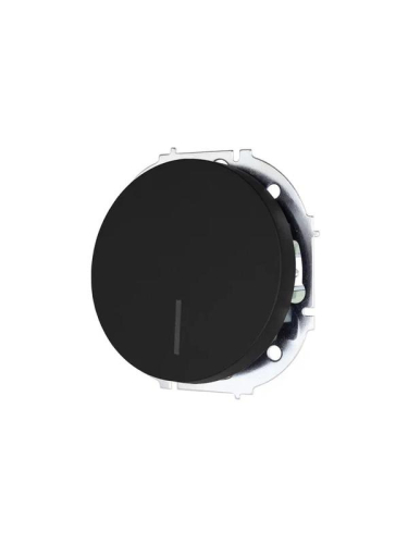 Выключатель 1-кл. СП OSEN 10А IP20 с подсветкой механизм черн. бархат LEZARD 743-4288-111