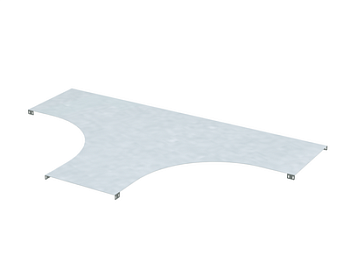 Крышка на ответвитель T-образ. 400 цинк-ламель DKC UKT604ZL