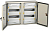 Корпус металлический ЩРн-2х24з-1 У2 IP54 PRO IEK MKM16-N-2X24-54-ZU