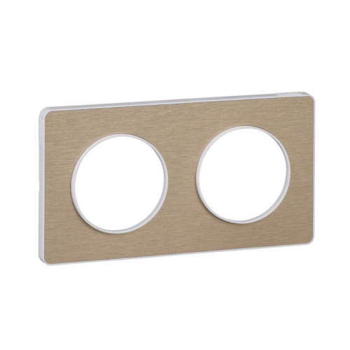 Рамка 2-м Odace бронза SchE S52P804L