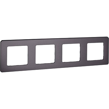 Рамка 4-м Inspiria дым. IEK 673967