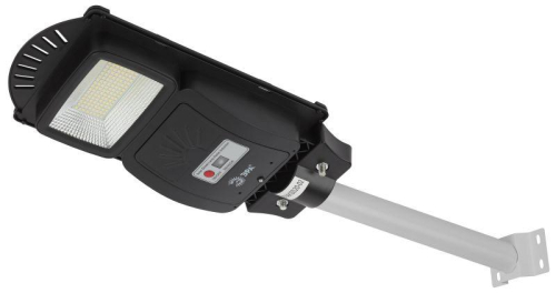 Светильник 20Вт 5000К IP65 400лм консольный на солнечной батарее SMD с кронштейном с датчиком движения ПДУ Эра Б0046798