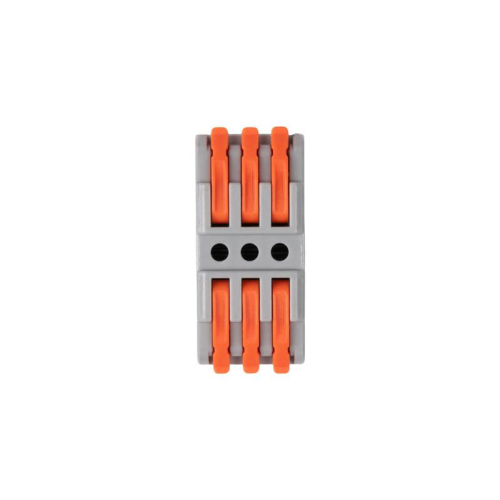 Клемма монтажная СМК PTC-3P 4233 BL/3 450В 32А 0.08-2.5(4.0)кв.мм JazzWay 5073708