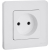 Розетка 1-м СП Inspiria 16А IP20 250В 2P механизм бел. IEK 673710