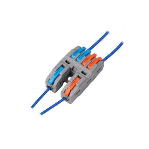 Клемма монтажная СМК PTC-2P 4224 BL/2 450В 32А 0.08-2.5(4.0)кв.мм JazzWay 5073760