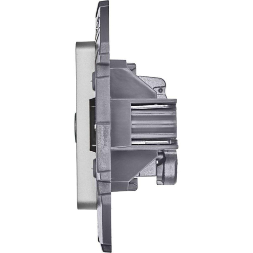 Розетка телевизионная проходная TV Inspiria 14дБ 5-862мГц механизм алюм. IEK 673862