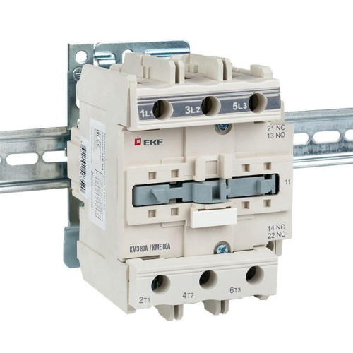 Контактор КМЭ 80А кат. 24В AC 1НО+1НЗ PROxima EKF ctr-s-80-24