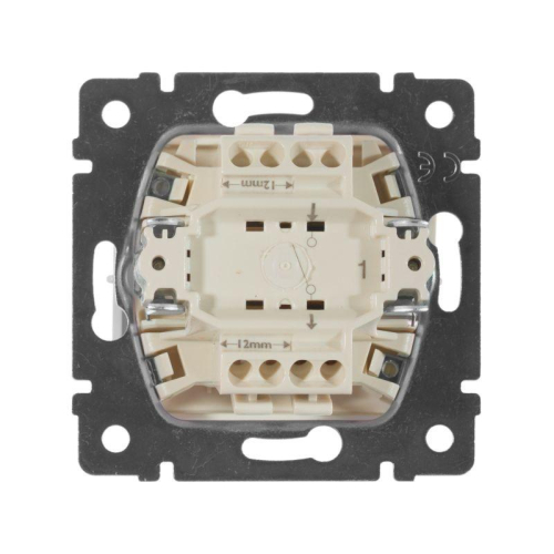 Выключатель 1-кл. СП Valena 10А IP31 250В механизм сл. кость IEK 774301