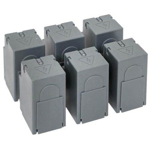 Комплект клеммных крышек (короткие) для рубильников TwinBlock 160-250А (уп.6шт) EKF tb-cvrshort-6-160-250