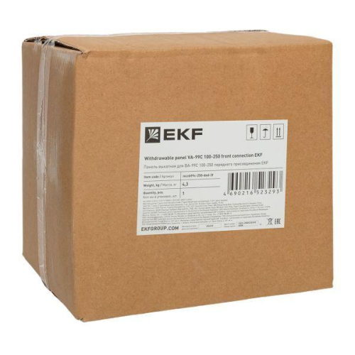 Панель выкатная для ВА-99C 100-250 передн. присоед. EKF mccb99c-250-dod-3f