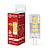 Лампа светодиодная LED-JCD 8Вт капсульная прозрачная 4000К нейтр. бел. G4 760лм 230В IN HOME 4690612036205