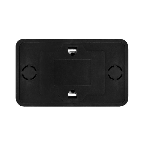 Розетка 2-м ОП Олимп 16А IP20 без заземл. черн. Universal 2215