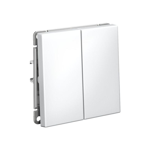 Переключатель 2-кл. ArtGallery 10AX быстрозажим. клем. механизм лотос SE GAL001365S