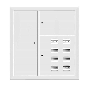 Щит этажный 8кв. слаботочка слева RAL9003 (1000х950х160) PROxima EKF mb29-v-8z-ral9003