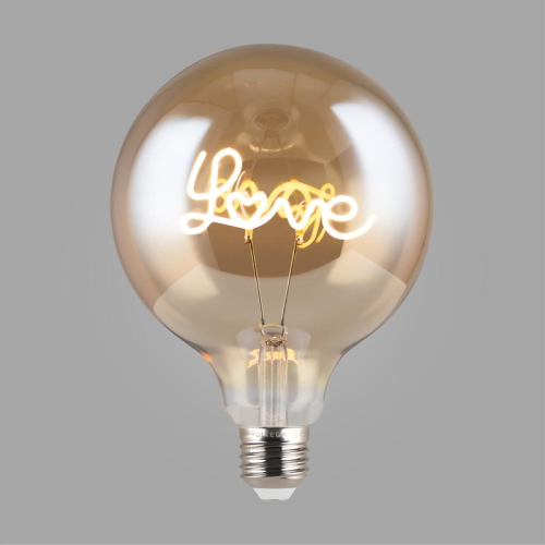 Лампа светодиодная филаментная Loft 271 G125 4Вт 2700К E27 Voltega 8522