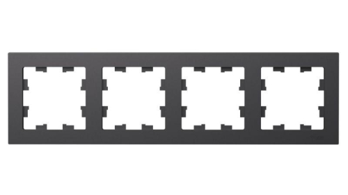 Рамка 4-м AtlasDesign универс. базальт SE ATN001404