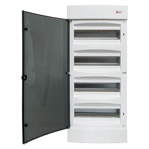 Щит распределительный навесной Unix 4х12мод. IP41 прозр. дверь PROxima EKF ux-4x12-n