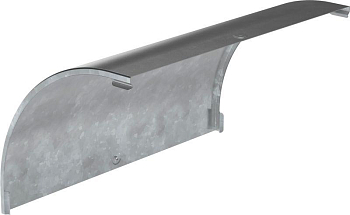 Крышка угла плавного 90град. тип В20 ESCA 500мм HDZ IEK CPV41D-0-90-500-08-HDZ