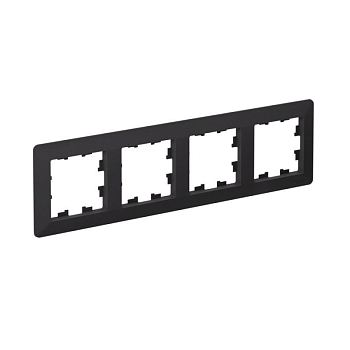 Рамка 4-м AtlasDesign Air карбон/дым. черн. SE ATN221004