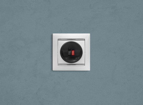 Розетка телевизионная одиночная TV СП Valena для динамиков механизм бел. Leg 774223