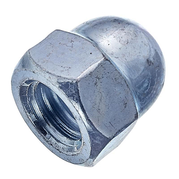 Гайка колпачковая М12 DIN 1587 цинк (европодвес) (уп.2шт) СТРОЙМЕТИЗ 3150071