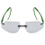 Очки спортивные с зеленым спортивным заушником DKC CMR99X5NNNEE42 Очки спортивные с зеленым спортивным заушником DKC CMR99X5NNNEE42