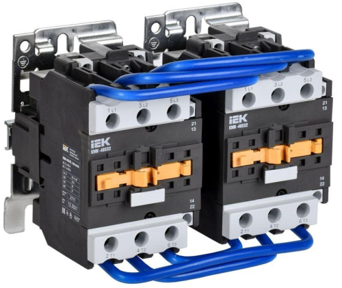 Контактор КМИ-46532 реверс 65А 400В/АС3 2НО 2НЗ KARAT IEK KKM43-065-400-22-1