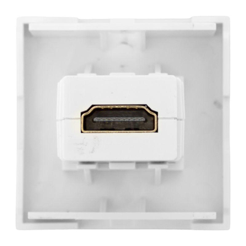 Розетка HDMI 1-м СП 2мод. без индикатора бел. EKF E2MR-21HDMI-10