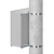 Комплект крепления на столб для цельного навесного шкафа из фибергласа Ш=250мм DKC CN5FB025