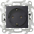Розетка 1-м СП Simon 24 16А IP20 2P+E Push&Go без защ. шторок механизм графит Simon 2420434-038