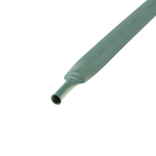 Трубка термоусадочная ТУТ нг 10.0/5.0 зел. 1м REXANT 21-0003