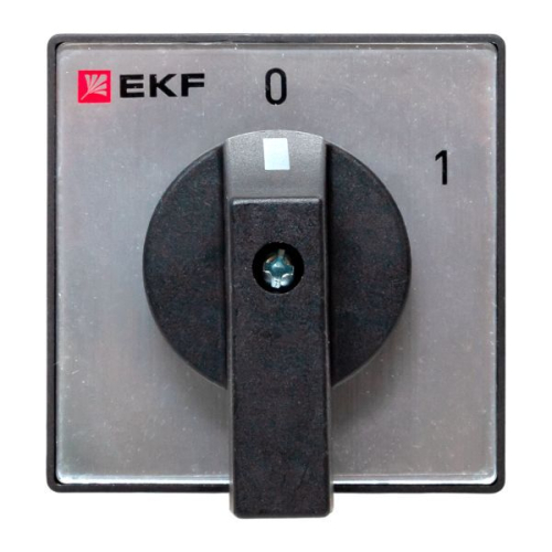 Переключатель кулачковый ПК-1-13 3п 32А "0-1" IP65 EKF pk-1-13-32-65