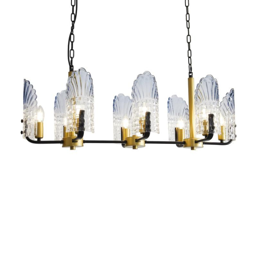 Светильник Ollie 8х40Вт E14 IP20 подвесной Freya FR5525PL-08GB