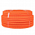 Труба гофрированная ПНД d25мм с протяжкой оранж. (уп.75м) Plast PROxima EKF tpnd-25-o