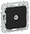 Розетка телевизионная проходная СП FLITE РТВм-1-1-2-ФлЧ тип M экранир. механизм черн. IEK FI-A13-P-K02