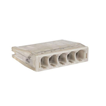 Клемма СМК 2273-245 (с пастой) 5 отверстий 0.5-2.5кв.мм (уп.4шт) PROxima EKF plc-smk-2273-245r