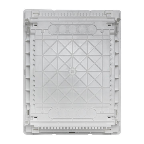 Основание силового щита Nova с DIN-рейками 24мод. IP41 PROxima EKF nv-pbase-24