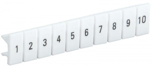 Маркер для КПИ-4кв.мм с нумерацией №№ 1-10 IEK YZN11M-004-K00-10