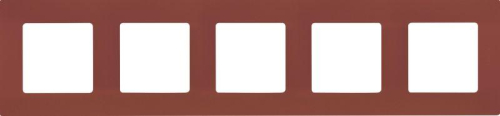 Рамка 5-м Etika какао IEK 672575