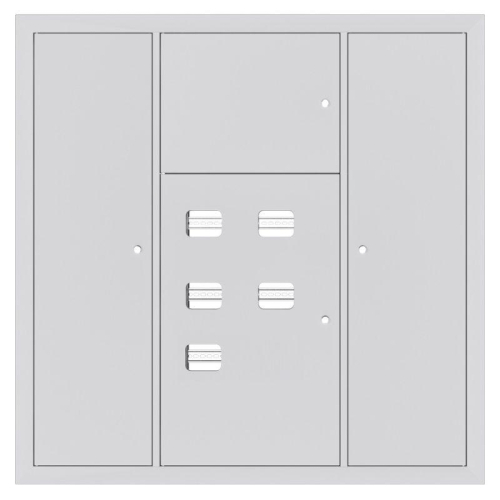 Устройство этажное распределительное встроенное типа 5кв. (1300х1300х150) EKF uerv-5-1300-1300