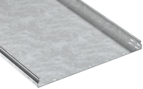 Лоток листовой неперфорир. 50х600 L2500 сталь 2.0мм HDZ ESCA 7 IEK CLN10-050-600-200-D25-HDZ