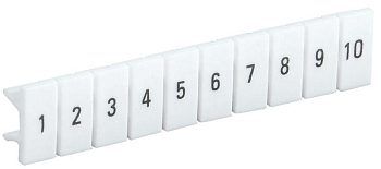 Маркер для КПИ-4кв.мм с нумерацией №№ 1-10 IEK YZN11M-004-K00-10